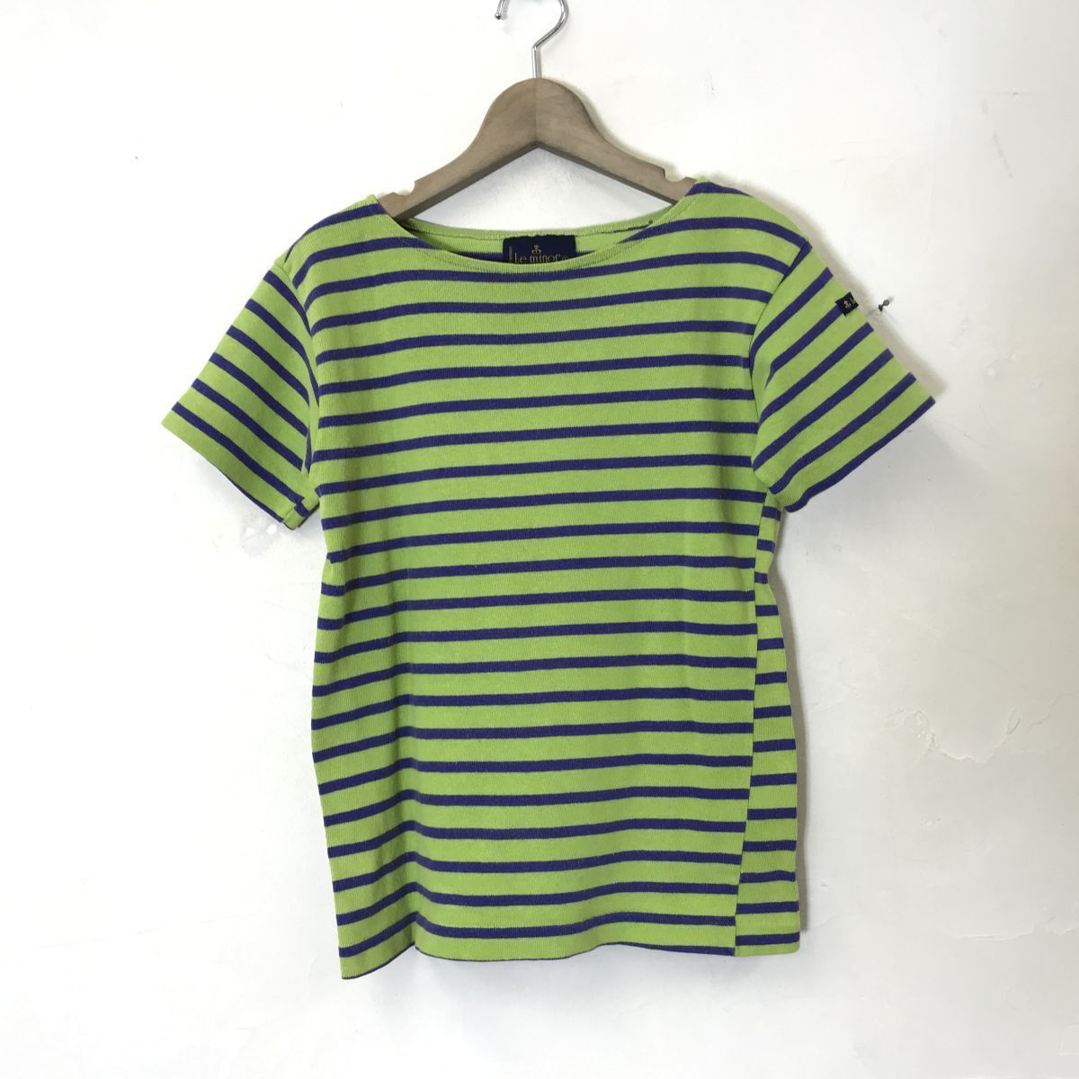 1H997-N◇フランス製◇ Le Minor ルミノア 半袖Tシャツ バスク