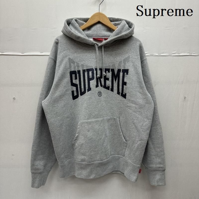 Supreme シュプリーム パーカー 長袖 22AW Rhinestone Shadow Hooded Sweatshirt ラインストーン ロゴ パーカー