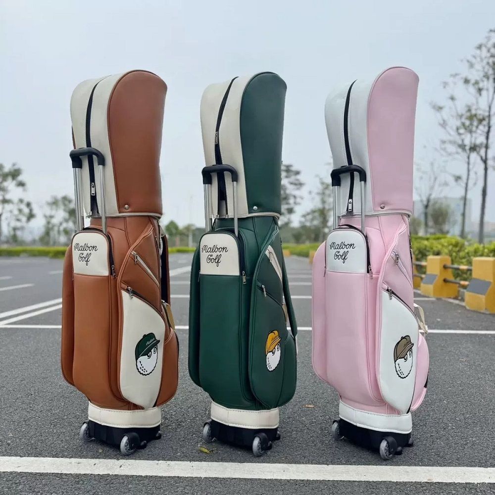 マイクラ 人気アイテム 新品未使用 キャディ キャスター付き ゴルフバッグ GOLF MALBON その他