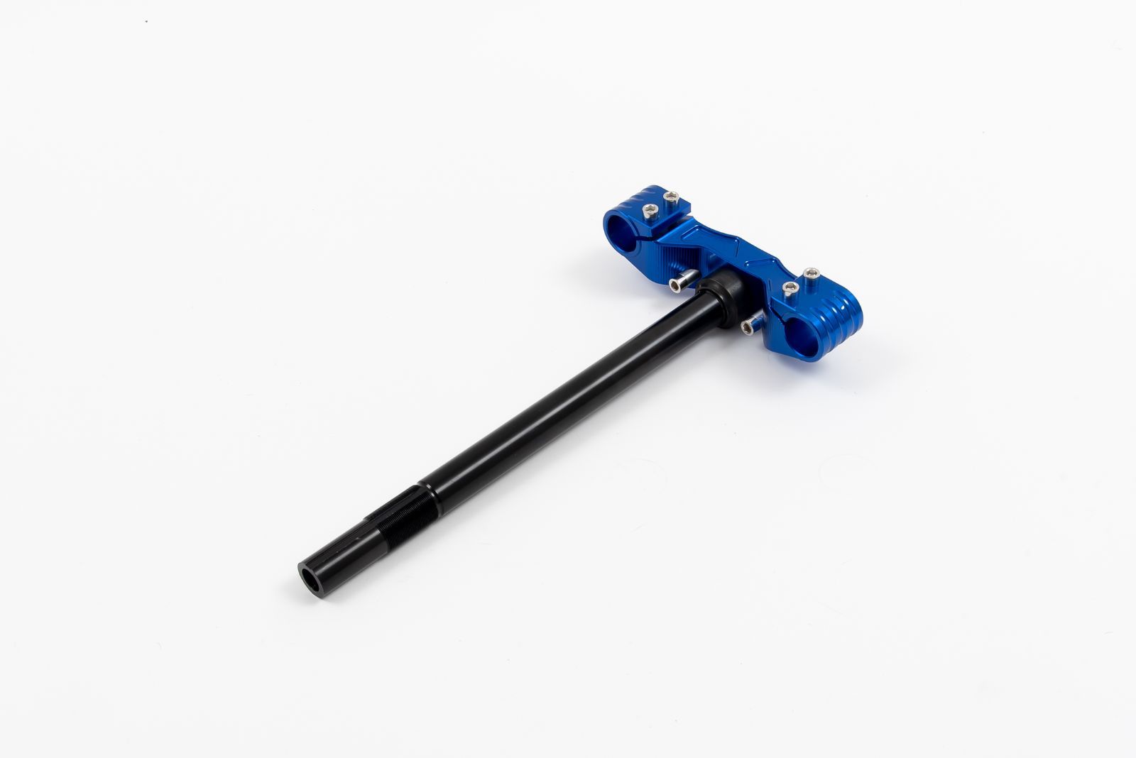 DIO ZX AF18 AF25 AF28 AF27 AF34 AF35 ステム 三又 CNCアルミ 27mm 青