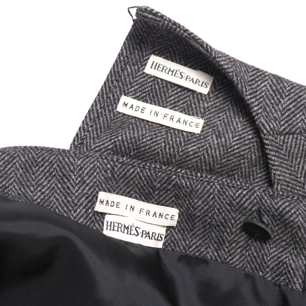 □美品□HERMES エルメス スカートセットアップ サイズ38 マルジェラ期  