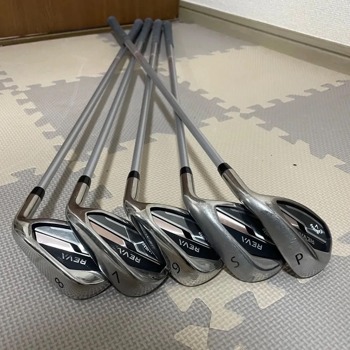 美品】Callaway REVA レディースゴルフクラブセット（7本