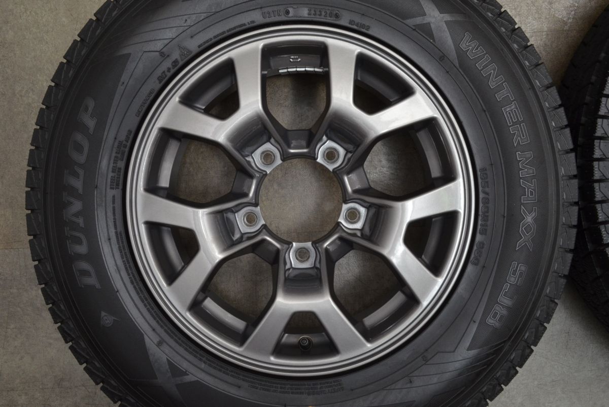 美品 バリ溝】スズキ JB74 ジムニーシエラ 純正 15in 5.5J+5