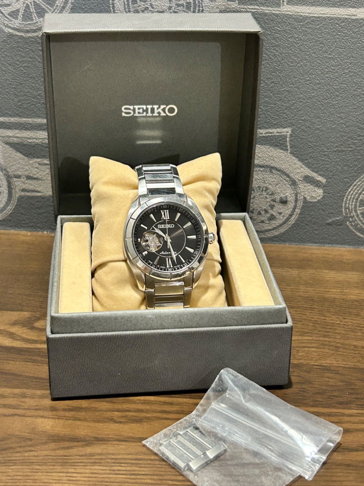 箱付き】 SEIKO セイコー プレサージュ 4R38-00F0 腕時計 自動巻き
