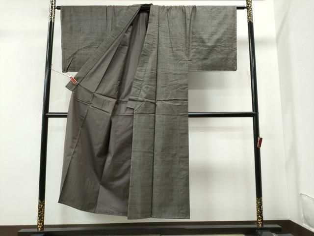 平和屋着物○男性 本場大島紬 アンサンブル 100亀甲 総詰め 正絹 逸品