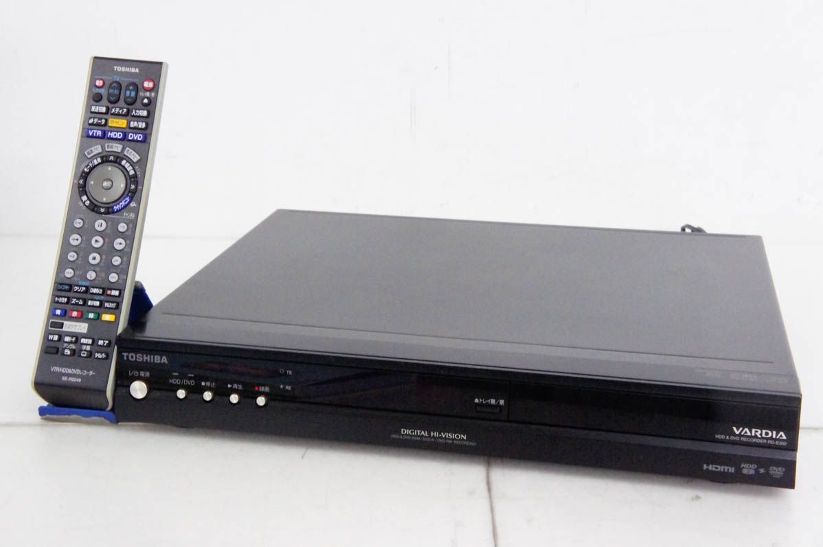 【中古】TOSHIBA東芝 DVDレコーダー HDD320GB内蔵 DVD-RAM/-R/-RW/-R DL 地上/BS/CS110度デジタル内蔵 RD-E302 中古】TOSHIBA東芝 DVDレコーダー HDD320GB内蔵 DVD-RAM/-R/-RW