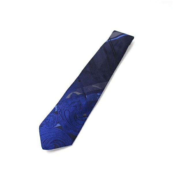 エトロ シルク ネクタイ チェック ペイズリー 中古 Aランク ETRO