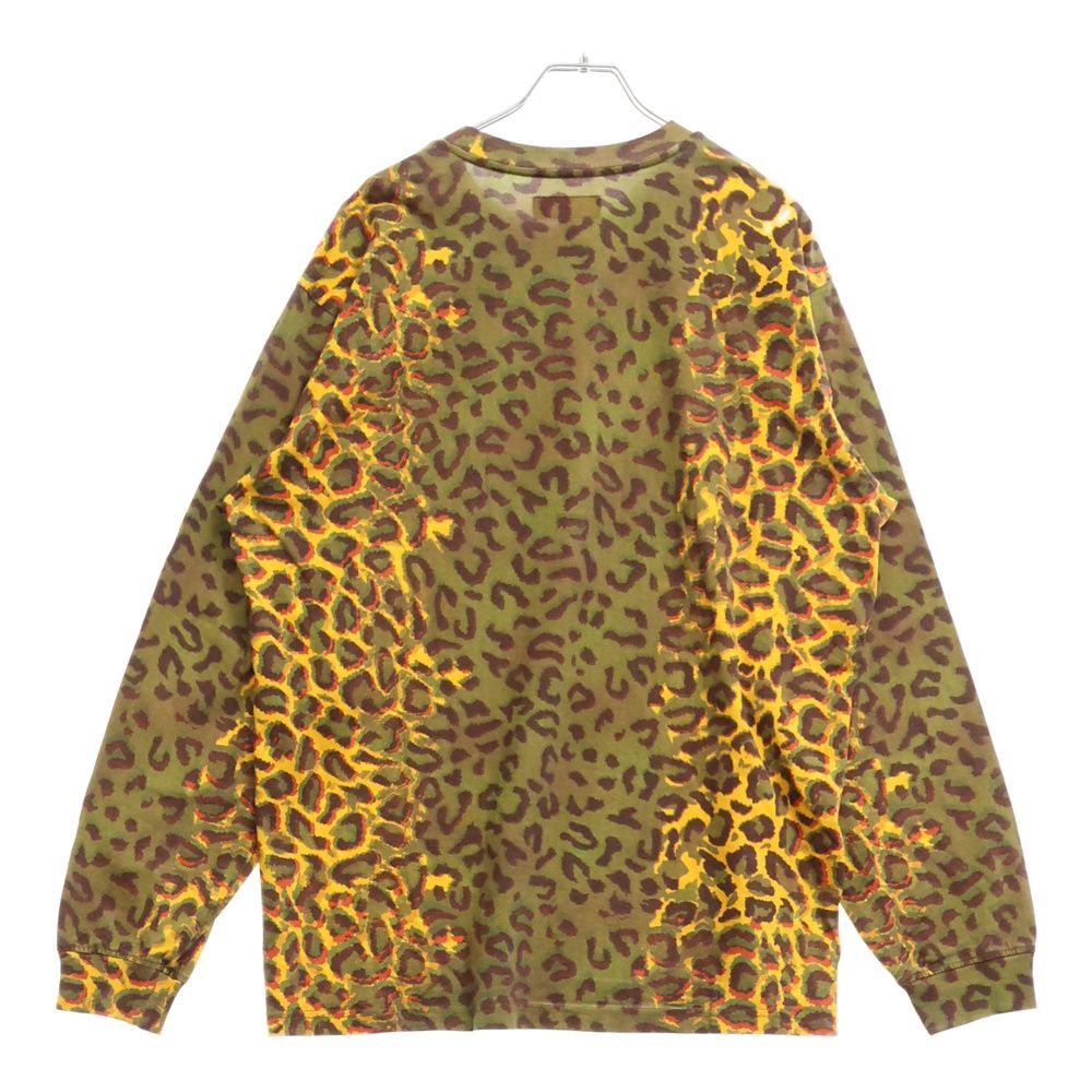 24FW supreme small box L/S TEE cheetah（Supreme Small Box L