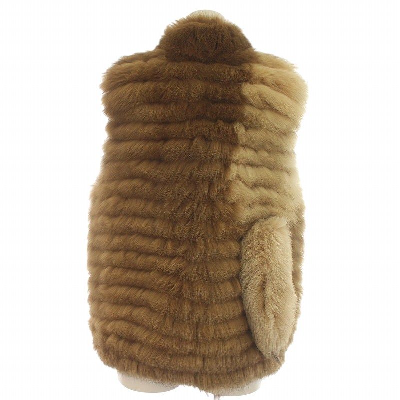 ROTINY ロティニー フォックス ファーベスト フォックスファー 本毛皮