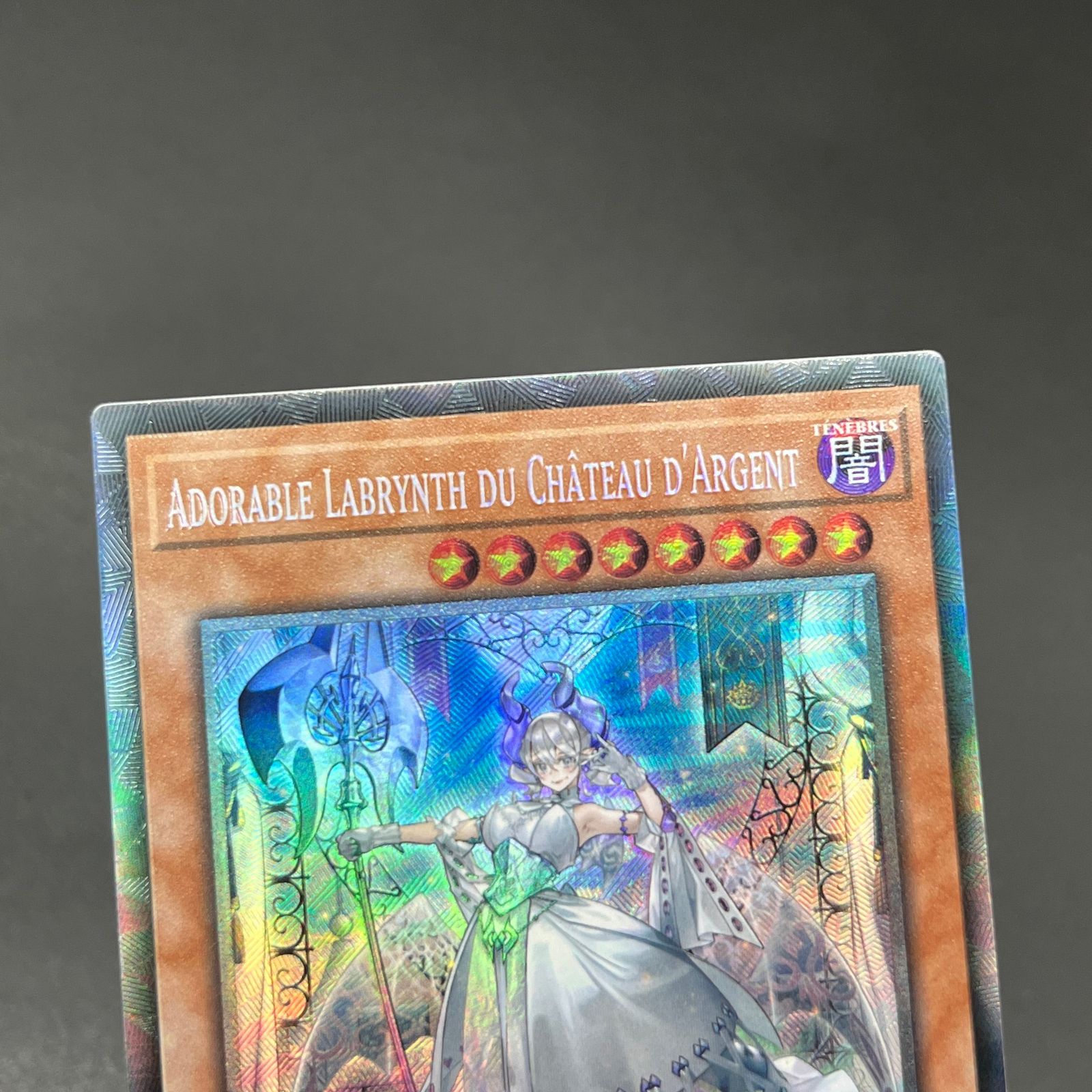 遊戯王 白銀の城のラビュリンス/コレクターズレア/フランス/1st/EU版 A