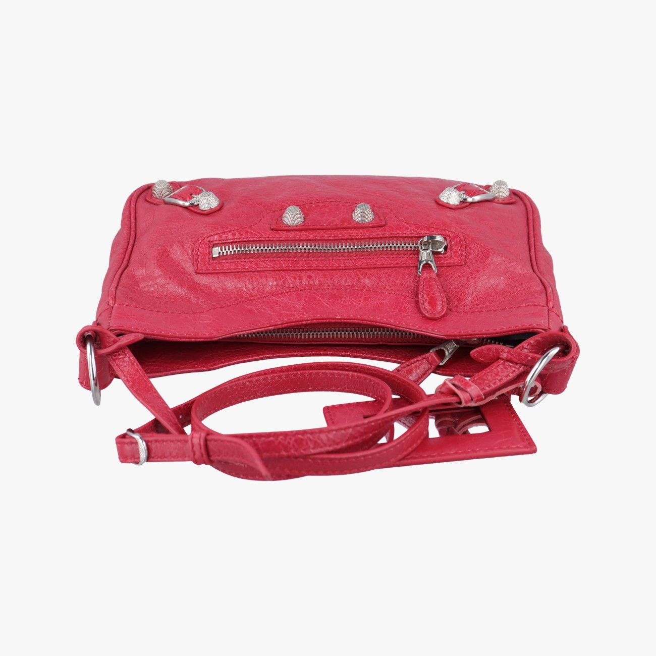 バレンシアガBalenciagaジャイアントヒップレッドラムスキン237203.6213.D.002123