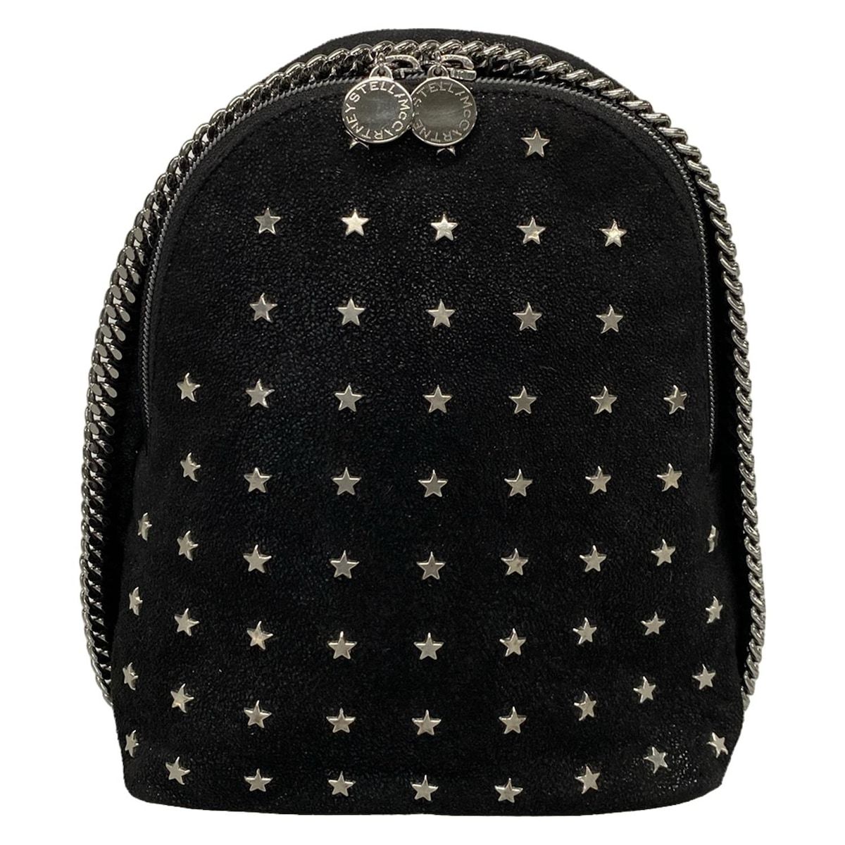 ステラマッカートニー　リュックサック　バックパック　ブラック　黒　スター　星 ステラマッカートニー リュックサック Stella Star backpack