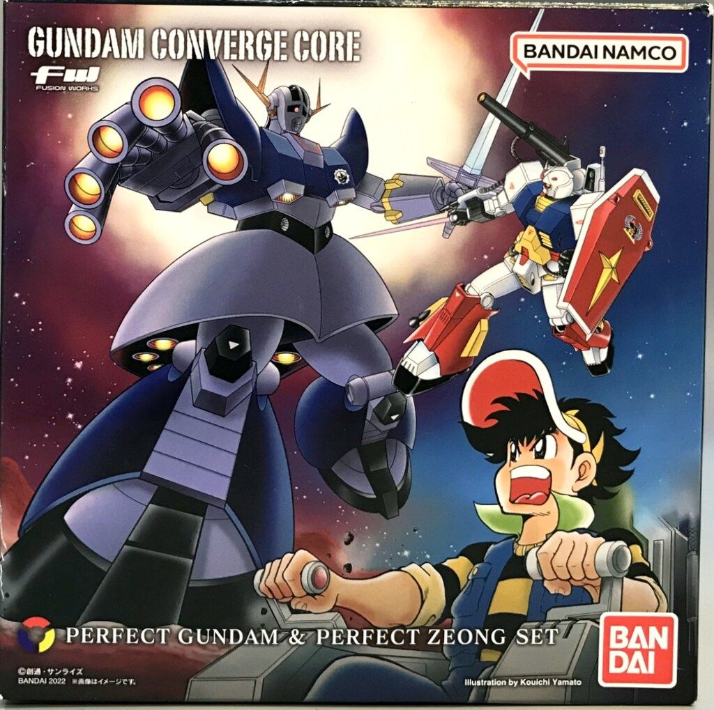 バンダイ FW GUNDAM CONVERGE CORE プラモ狂四郎 ガンダム-パーフェクトジオング