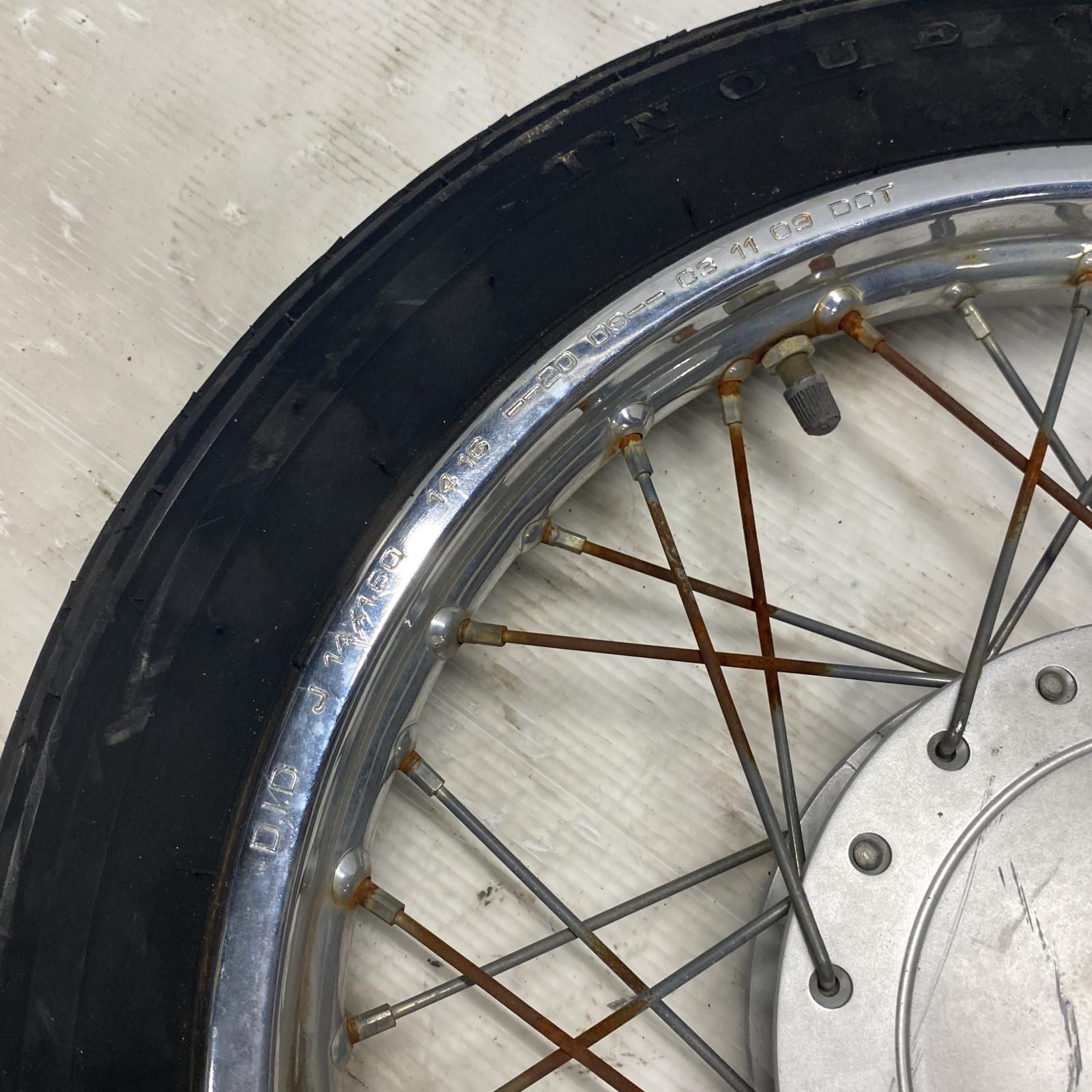 HONDA スーパーカブ110プロ フロントホイール ホンダ HONDA スーパー