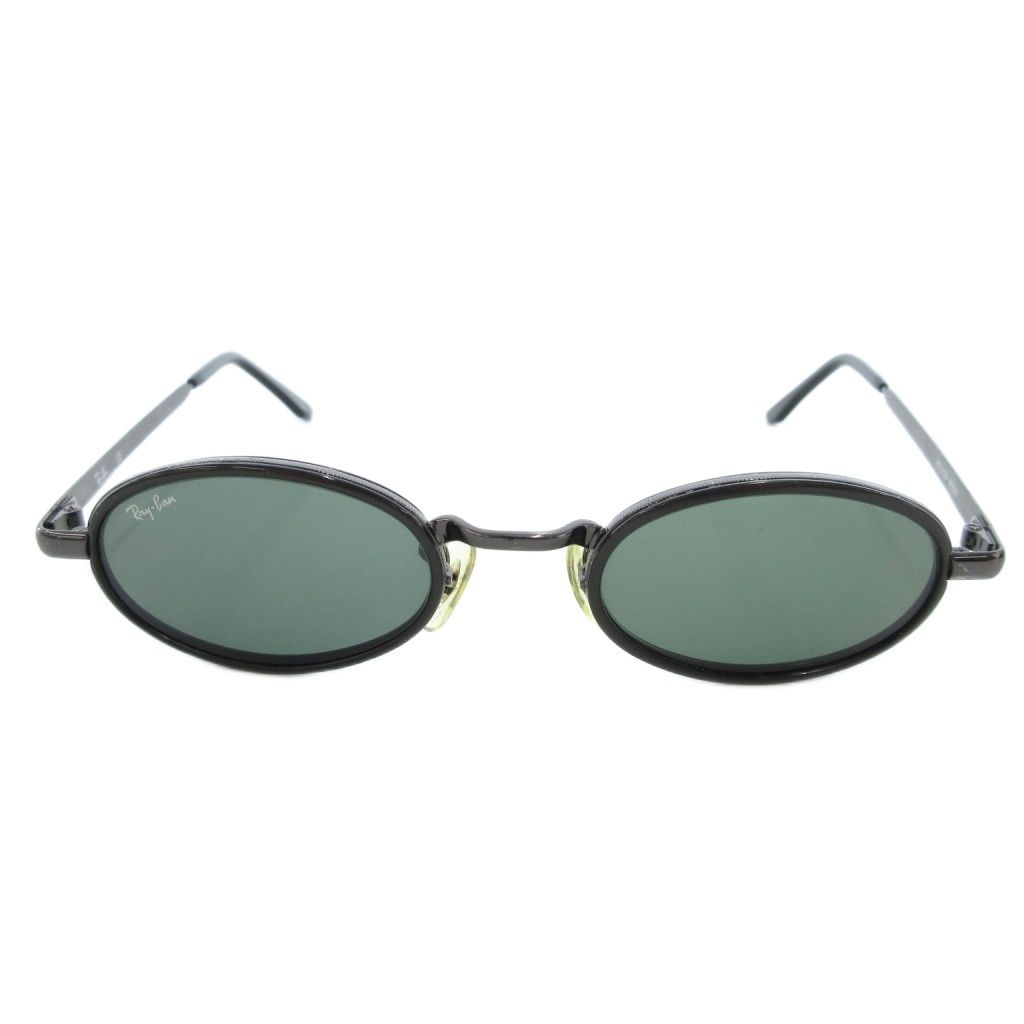 RayBan オーバルサングラス メタルフレーム OVAL METAL Sunglasses in Arista Gold and G-15 Green - RB3547