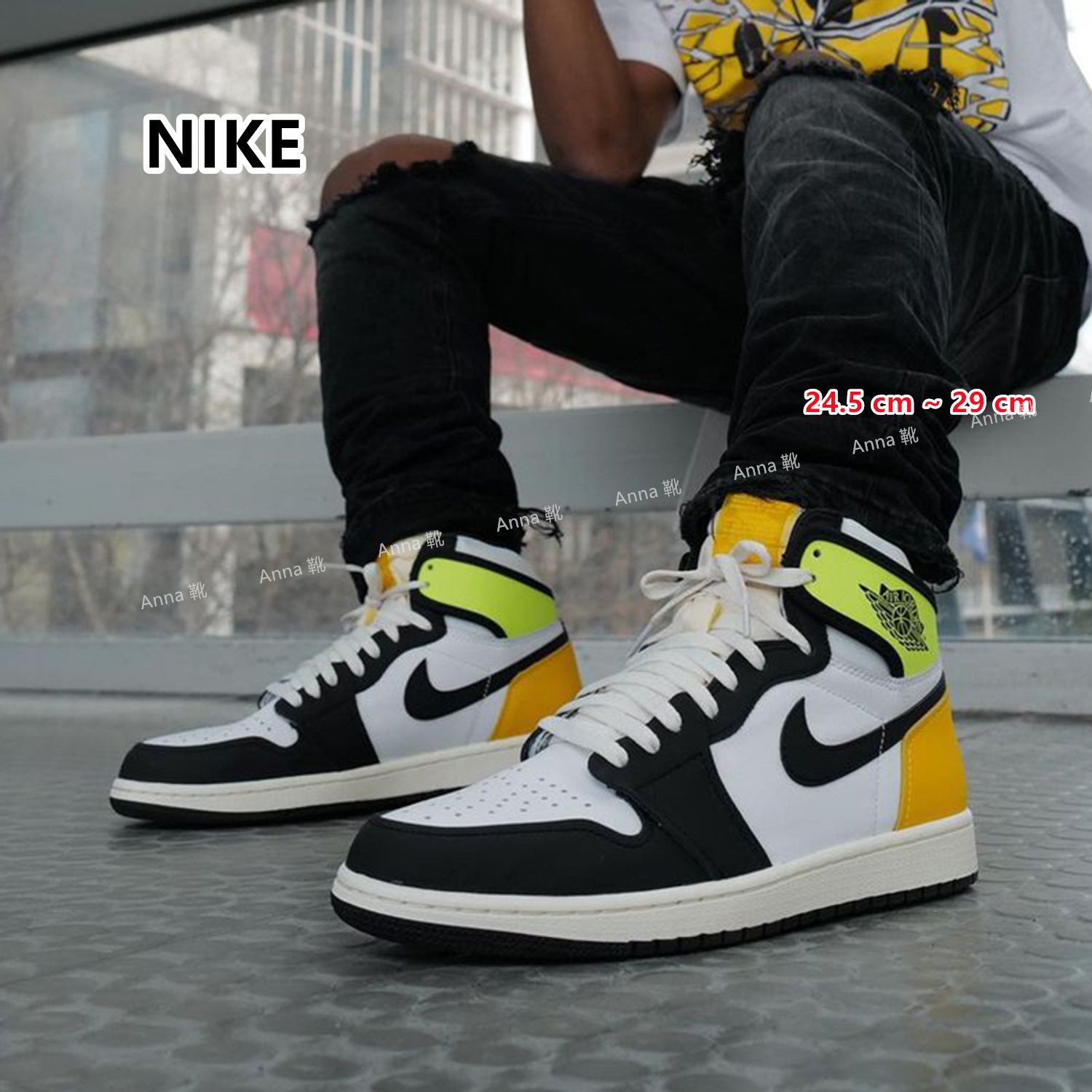 新品 未使用 NIKE AIR JORDAN 1 RETRO HIGH OG 'VOLT GOLD' ナイキ エア ジョーダン ワン レトロ ハイ  オージー 