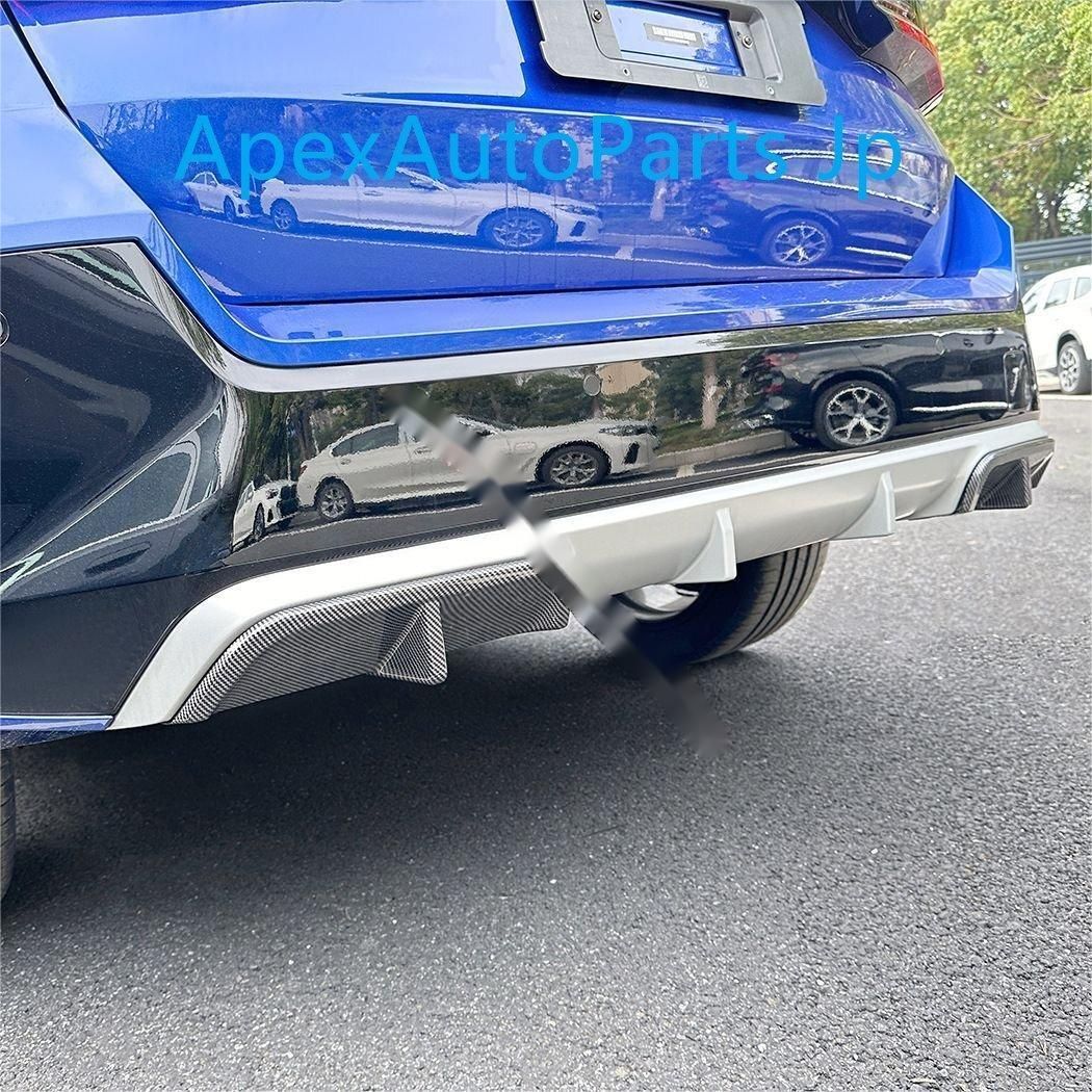 BMW X1 IX1 U11 式 カーボン調 Mスポーツ リヤディフューザー リアディフューザー エアロパーツリップ エアロパーツ