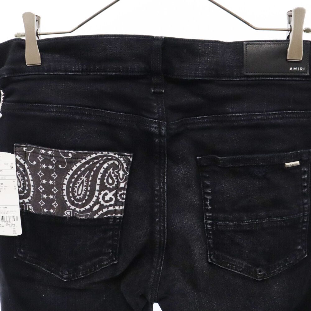 AMIRI (アミリ) BANDANA ART PATCH JEAN パッチワークデニムパンツ 