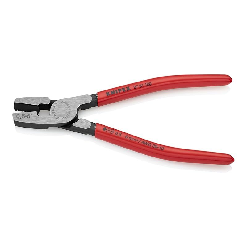 クニペックス KNIPEX 9781-180 エンドスリーブ用圧着ペンチ 0