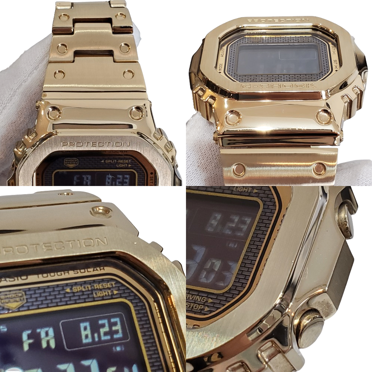 G-SHOCK ジーショック CASIO カシオ 腕時計 GMW-B5000GD-9 ORIGIN フルメタル Bluetooth 電波ソーラー ゴールド デジタル