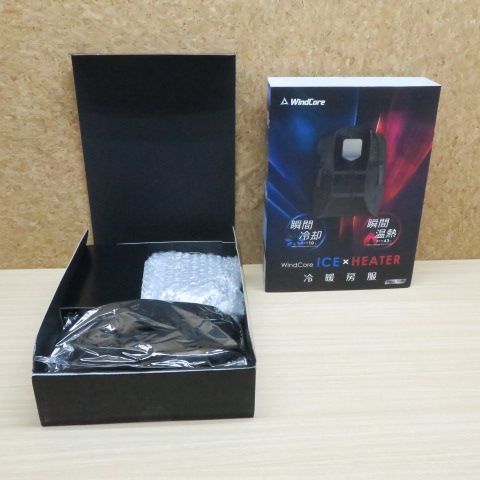 開封済み未使用品＞ワークマン windcore ICE×HEATER 冷暖房服