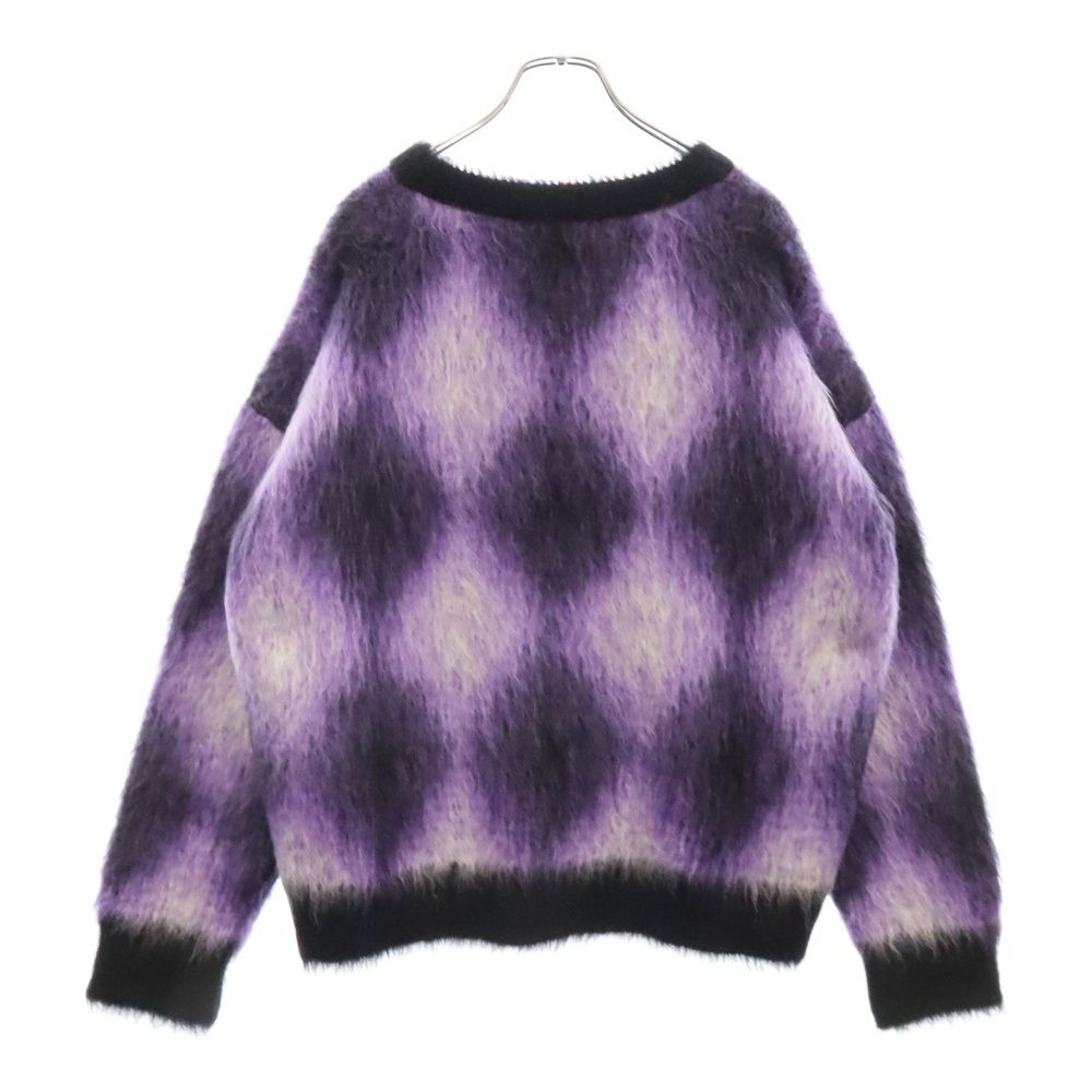 CELINE (セリーヌ) 22AW Argyle Mohair Blend Sweater 2AA24606S 