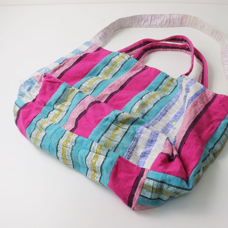 dosa ルナバッグ ドーサ dosa ルナバッグ/ピンク系 ラメ トートバッグ