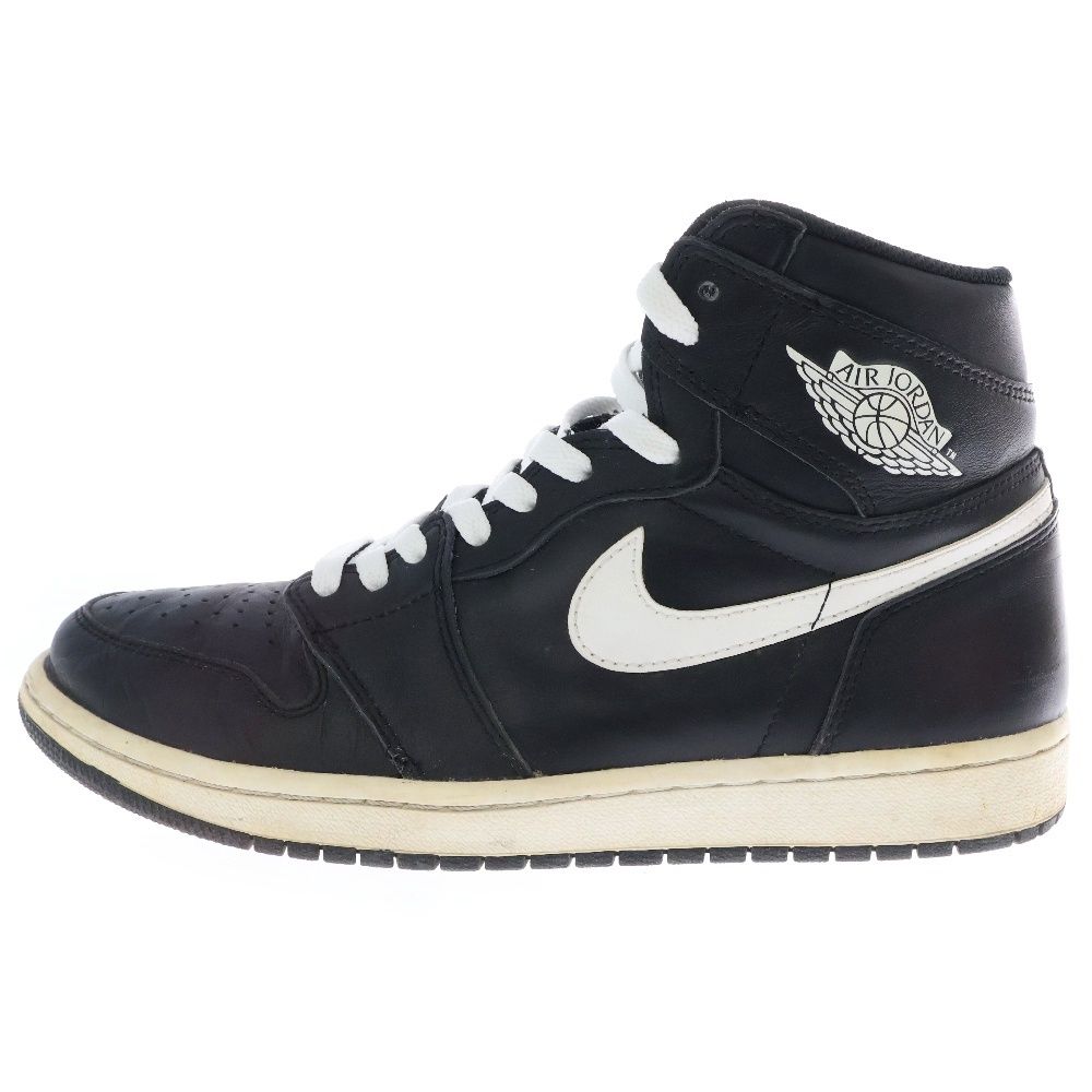 NIKE (ナイキ) AIR JORDAN 1 RETRO HIGH OG YIN YANG PACK エアジョーダン レトロ インヨウ 陰陽 ハイカットスニーカー ブラック/ホワイト US9/27cm 555088-011