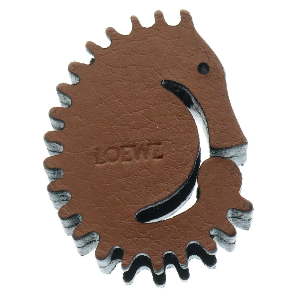 LOEWE ロエベ シーホース ダイス ブロッサム×タン クラシックカーフ ブラウン