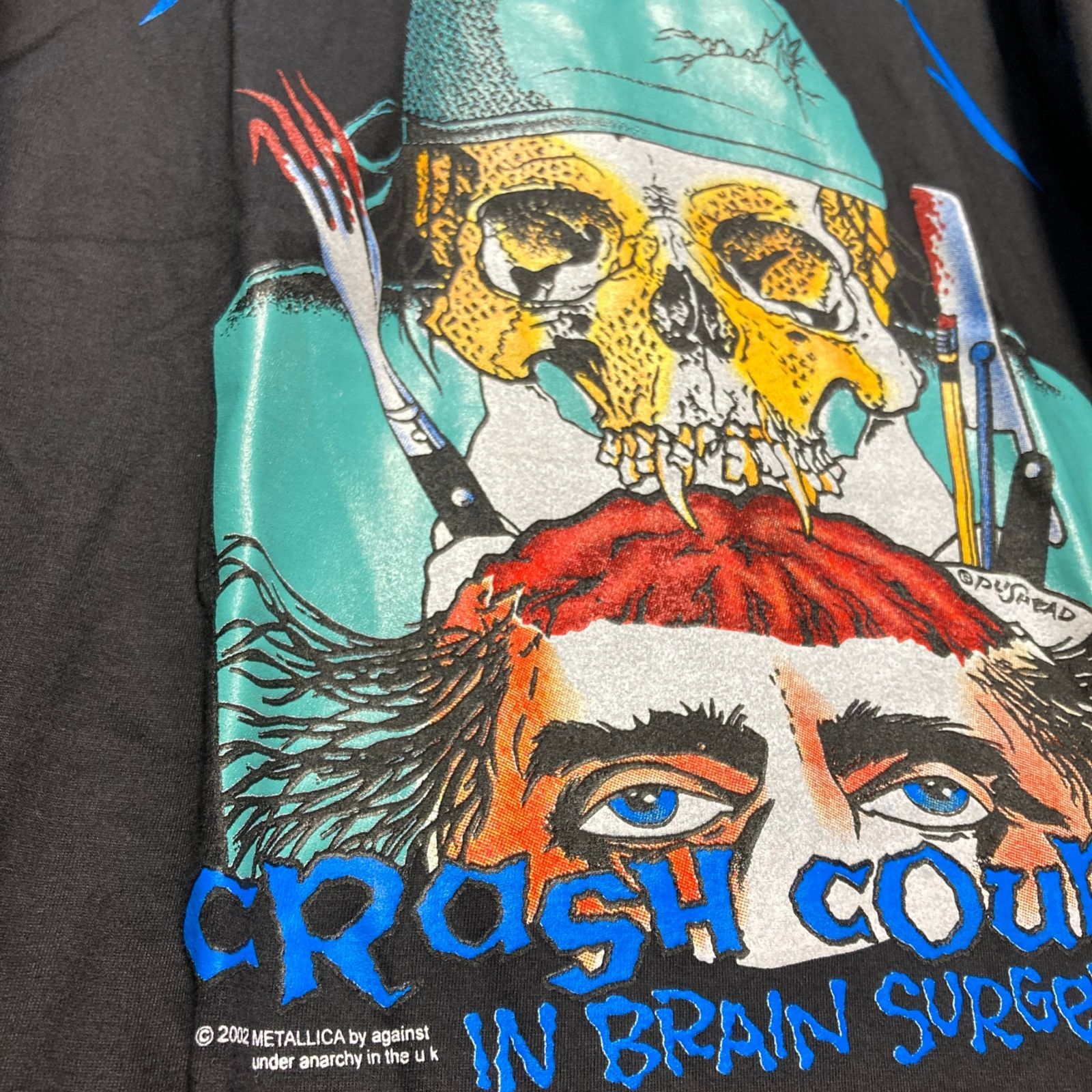 メタリカ METALLICA 黒 長袖 Tシャツ ロンT バンド ロングスリーブ 