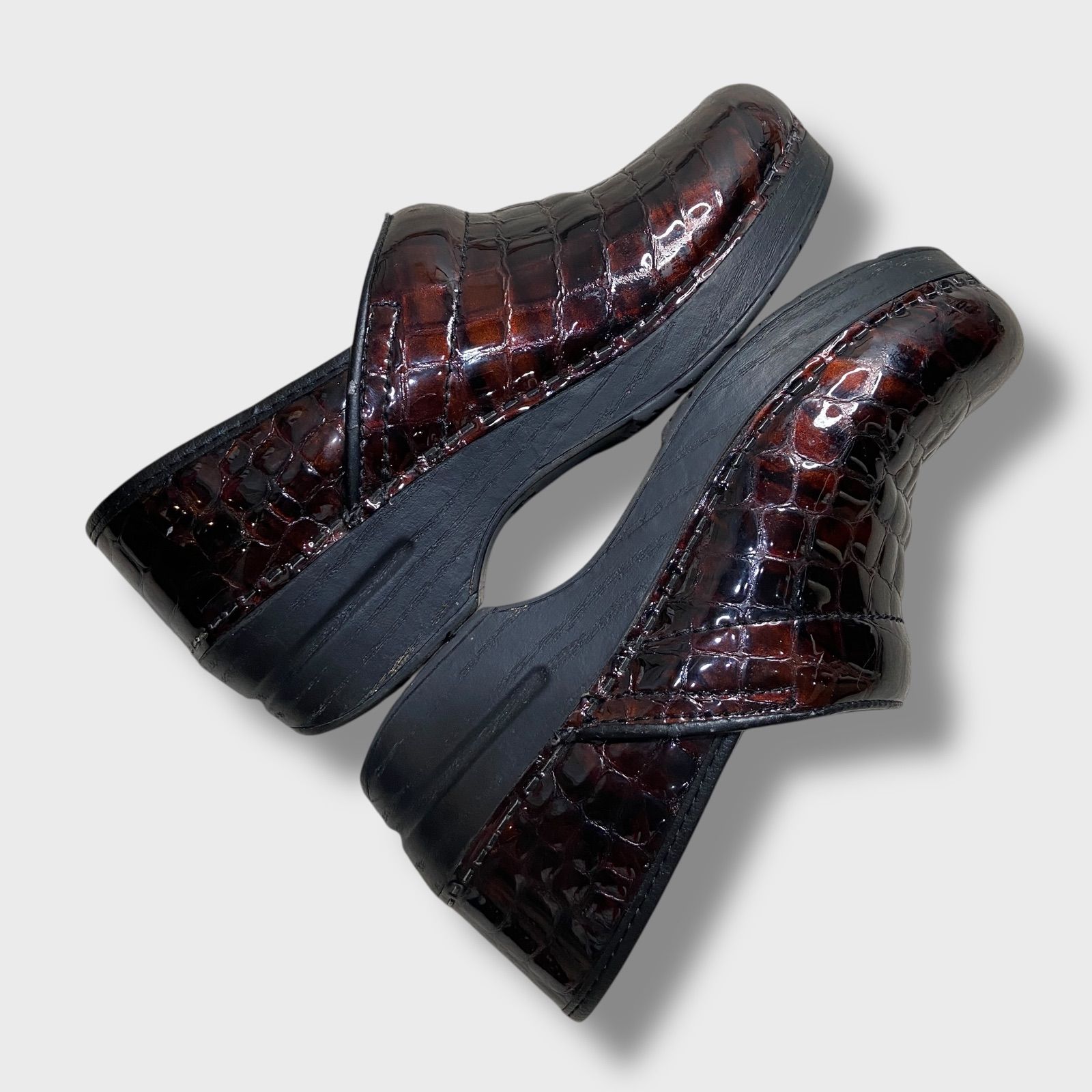 ☆dansko☆ダンスコ☆プロフェッショナル☆パテントレザークロッグ