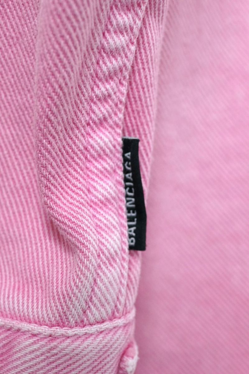 BALENCIAGA バレンシアガ フロントロゴ ウォッシュド デニム