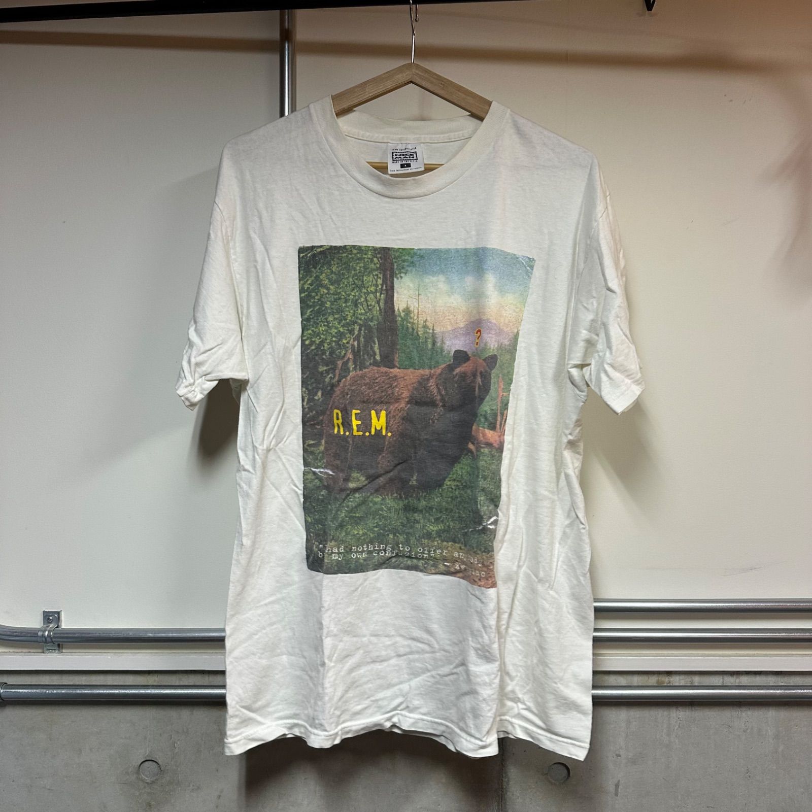 激レア 1995年物 R.E.M. (レム) REM ヴィンテージ Tシャツ - メルカリ