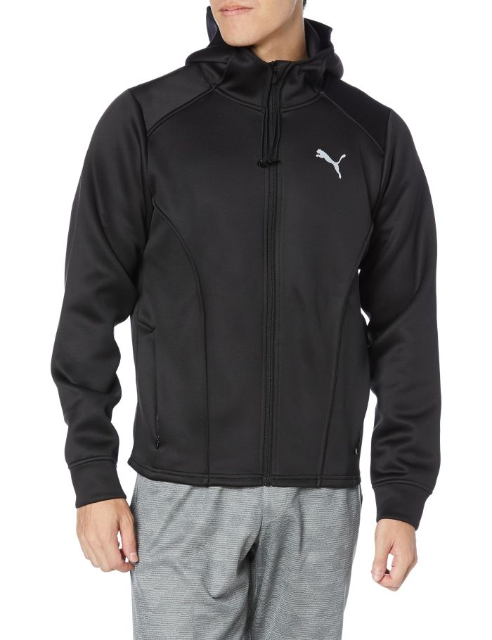 【新品・2営業日で発送】PUMA プーマ CLOUD_TECH_フルジップフーデ (524696) 色 : PUMA_BLACK サイズ : L 
