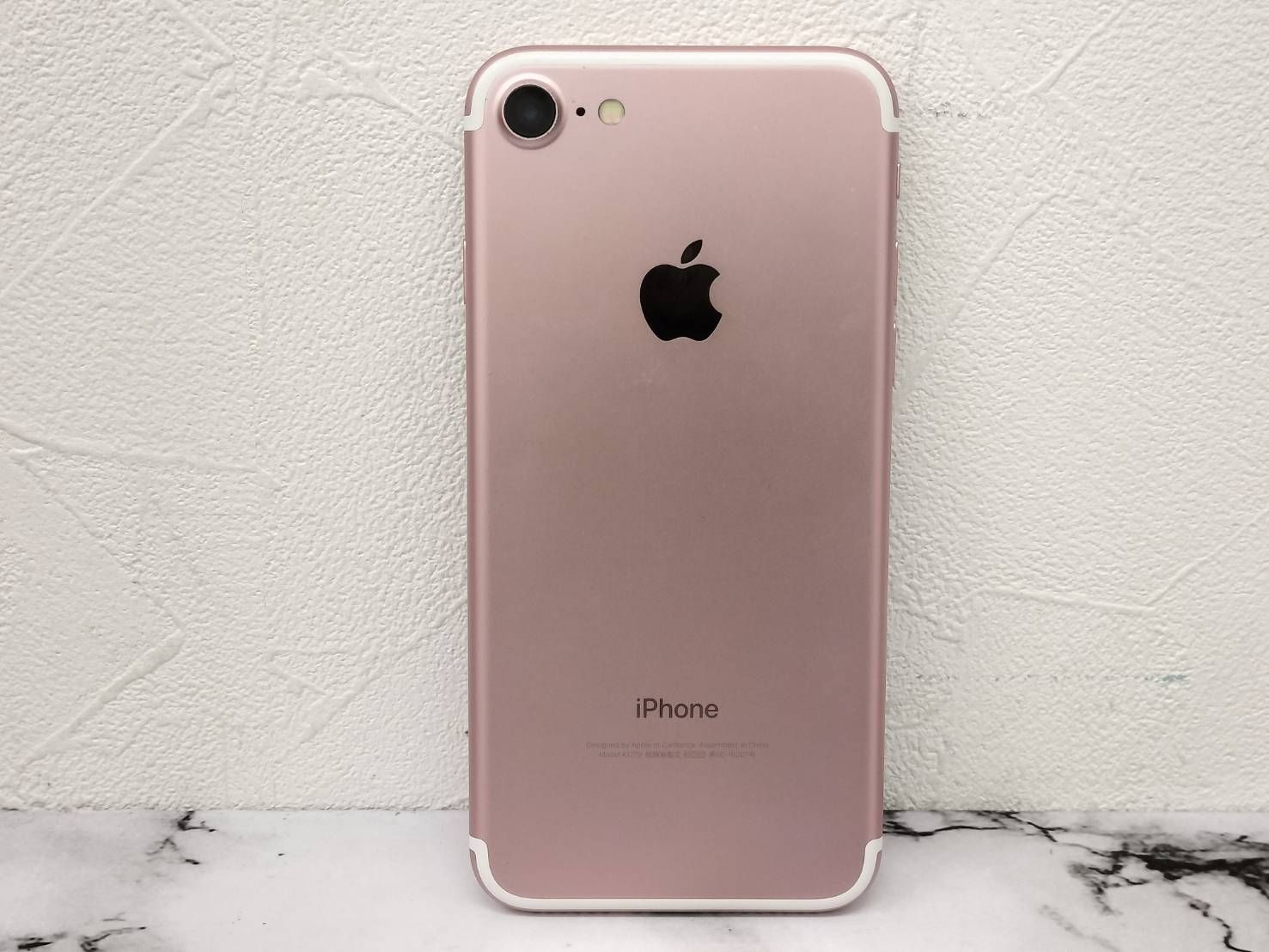 動作品 Apple iPhone7 A1779 128GB ローズゴールド Apple】iphone7 128GB A1779 ローズゴールド SIMロック解除済