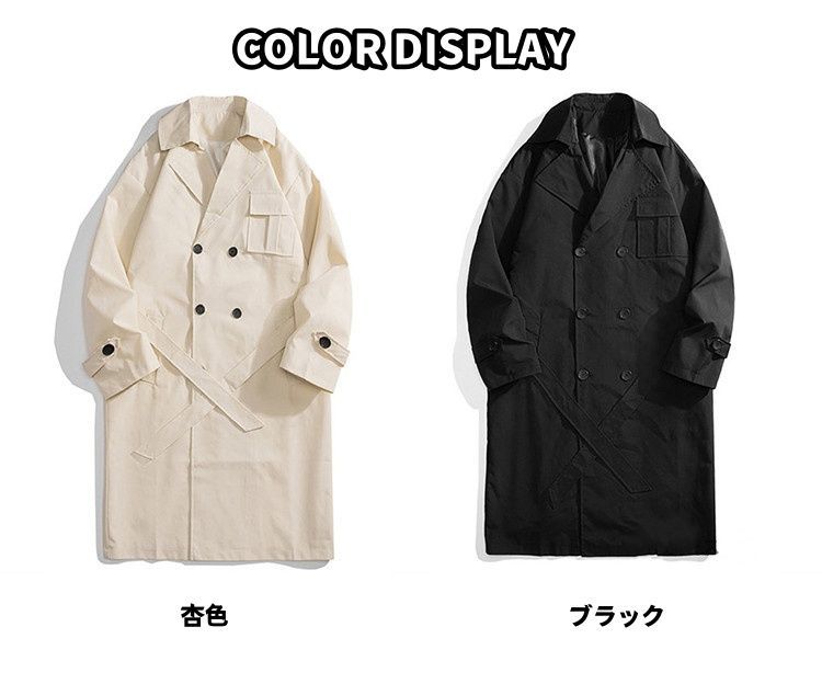 セール❣️早い者勝ち❣️Eric Ross メンズ　コート❗️ トレンチコート メンズ コート アウター ロングコート