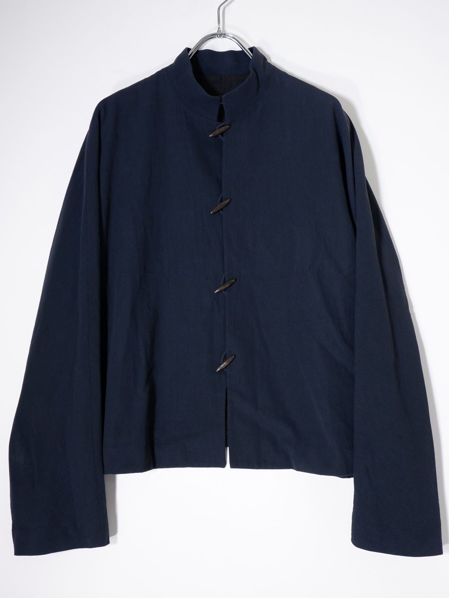 JURGEN LEHLヨーガンレール ウッドボタン スタンド ショートジャケット M LJKA79510