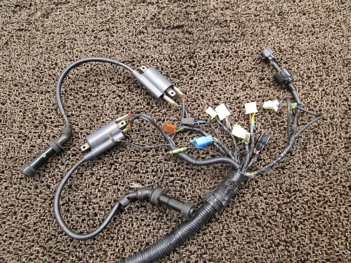 TRX850 メインハーネス △A4022 CDI レギュレター イグニッションコイル 4NX ヤマハ 4NX キャブ車