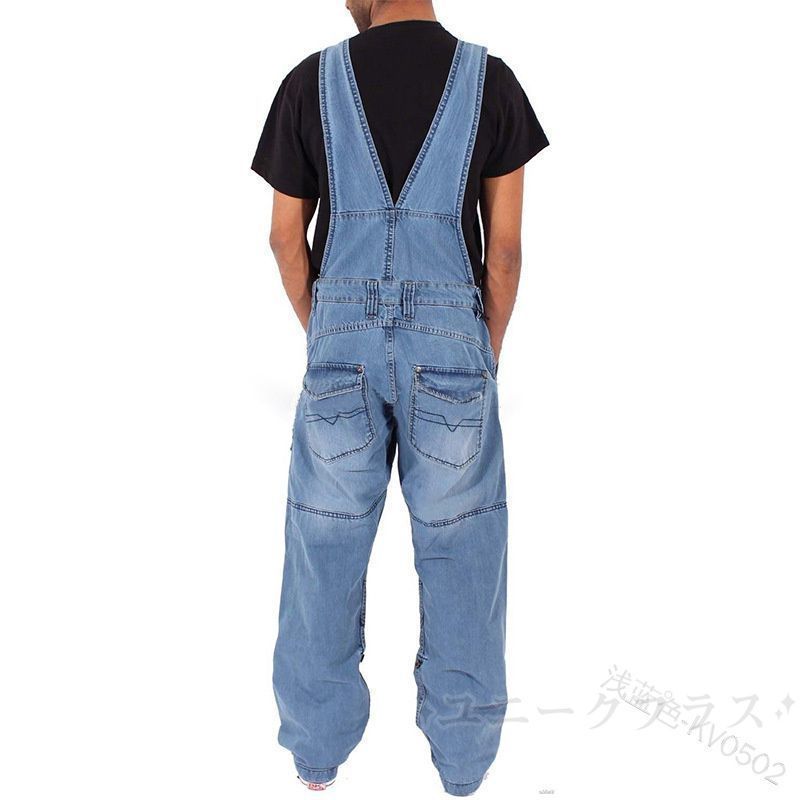 【早い者勝ち】IKEDA オーバーオール メンズ L デニム Levi's プレミアム スケートフィット デニム オーバーオール