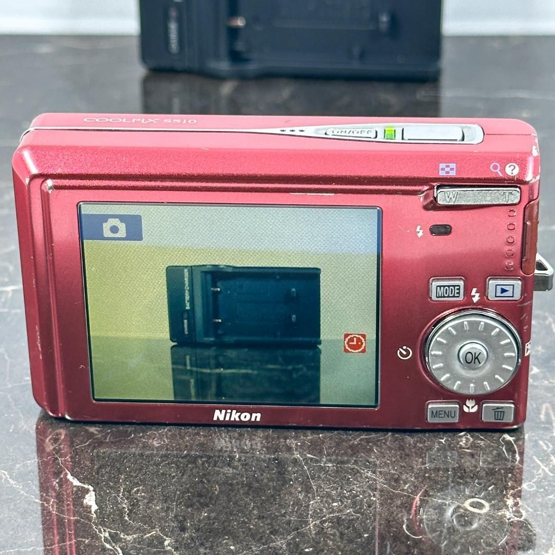 Nikon COOLPIX S510 ラズベリーレッド ニコン クールピクス コンパクト