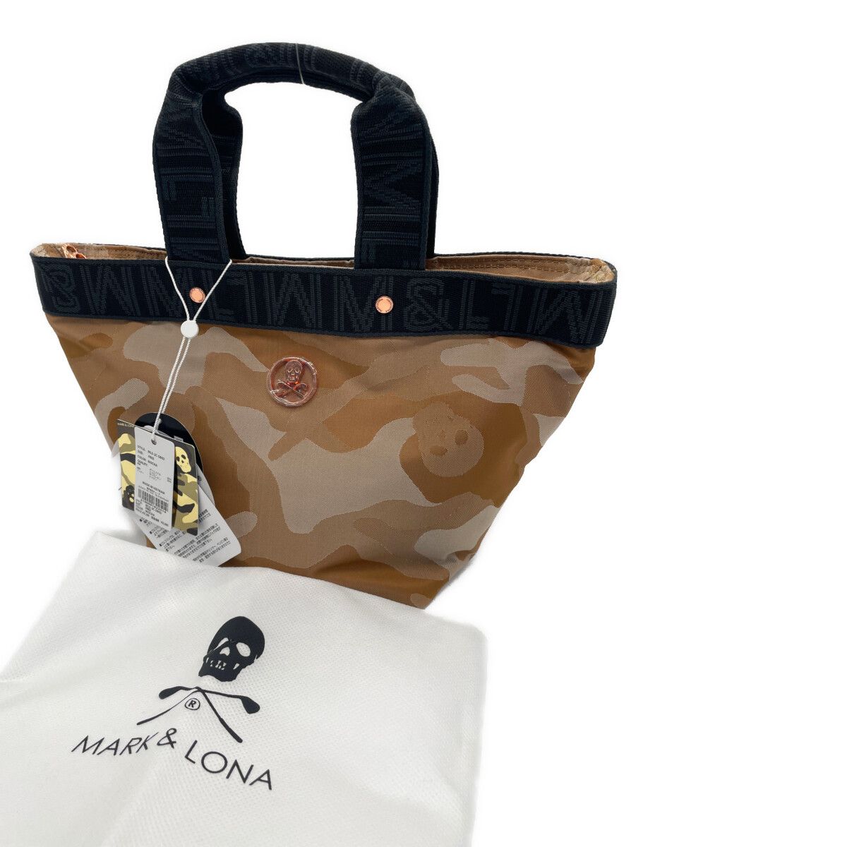 MARK&LONA カートバッグ　新品未使用 未使用品 マークアンドロナ MARK&LONA カートバッグ フリー モカ