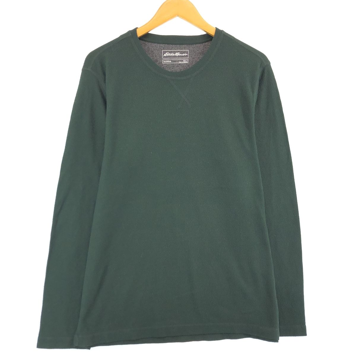 古着 エディーバウアー Eddie Bauer サーマルロンT ワッフル メンズL/eaa430370