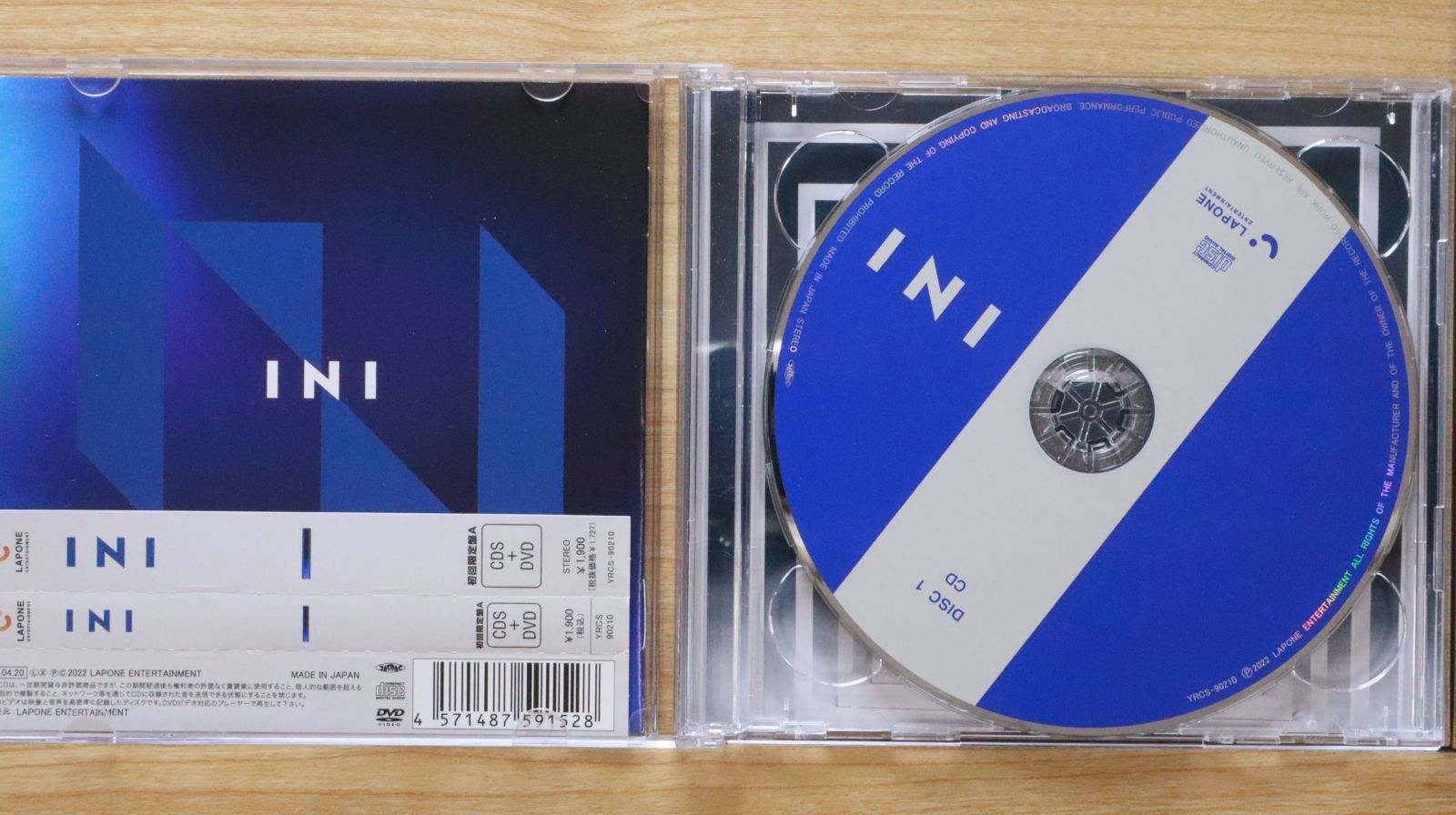 国内盤CD☆アイエヌアイ/INI□ I (初回限定盤A)(DVD付