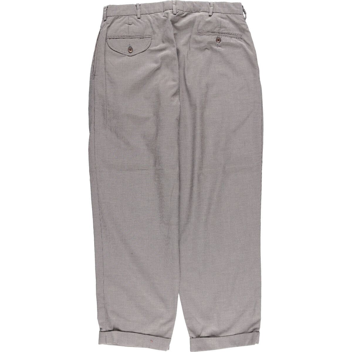 未使用 POLO GOLF ラルフローレン 綿 ツータック ワイド パンツ 未使用 POLO GOLF ラルフローレン 綿 ツータック ワイド パンツ