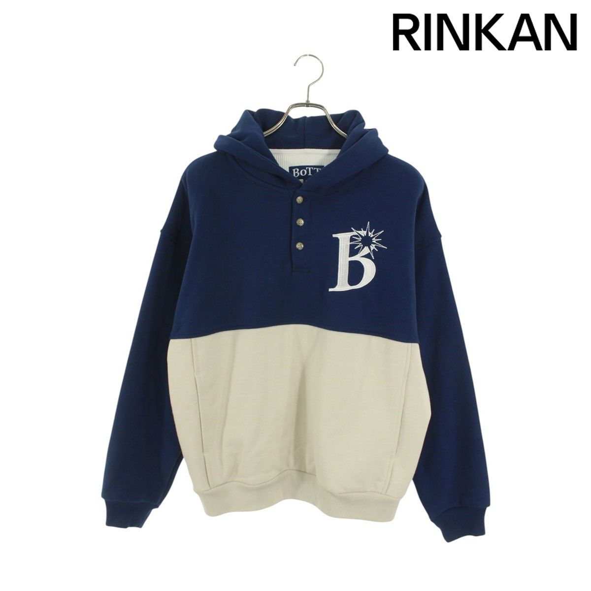 ボット 223BoTT07 2 TONE PULLOVER HOODIE ツートンプルオーバー