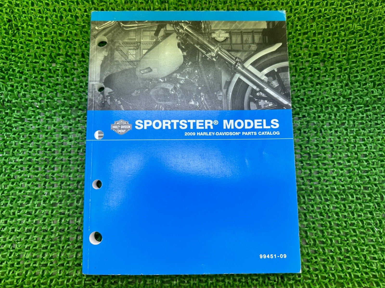 スポーツスター パーツリスト 英語版 ハーレー 正規 バイク 整備書 2009年モデル パーツカタログ Kr