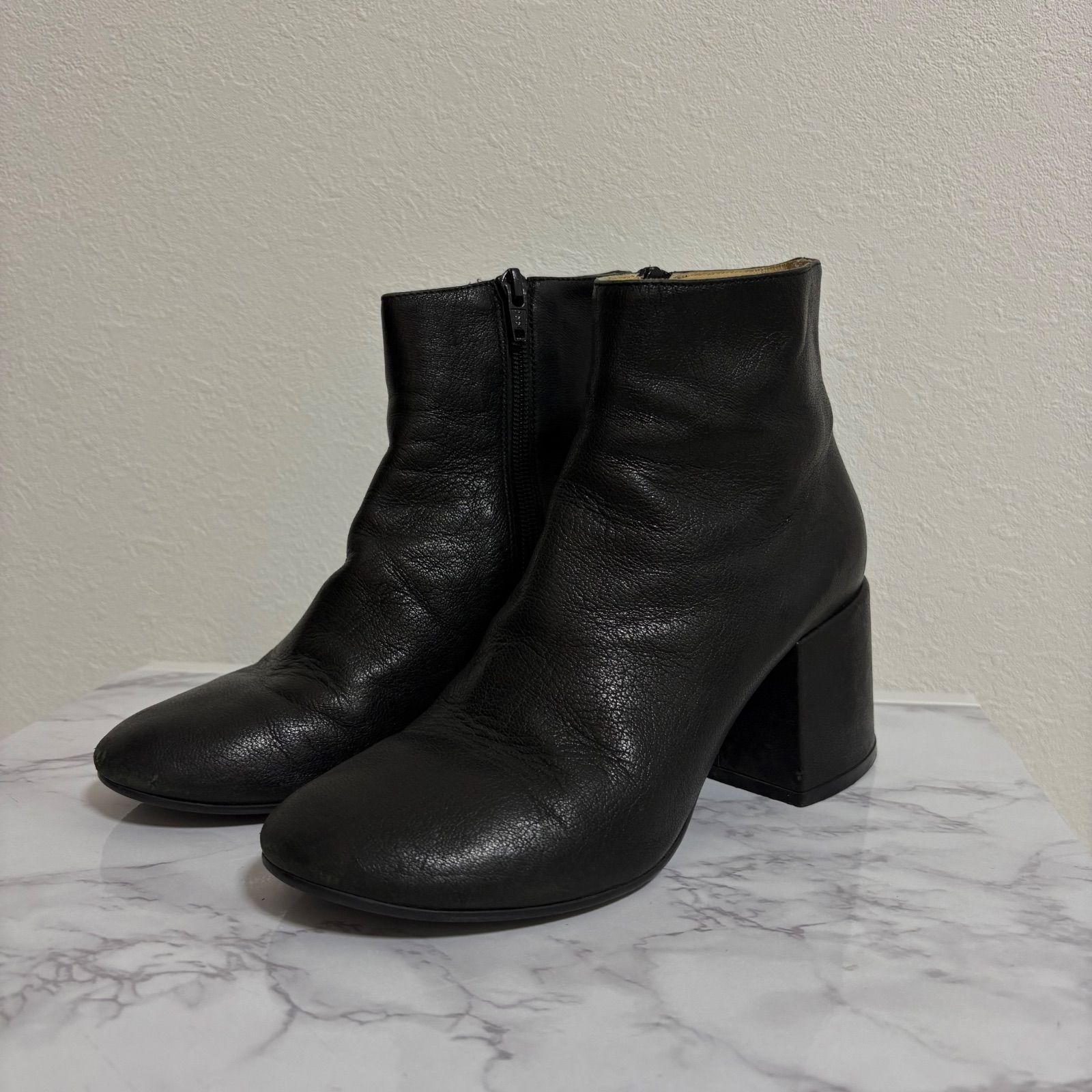 エムエムシックス ショートブーツ