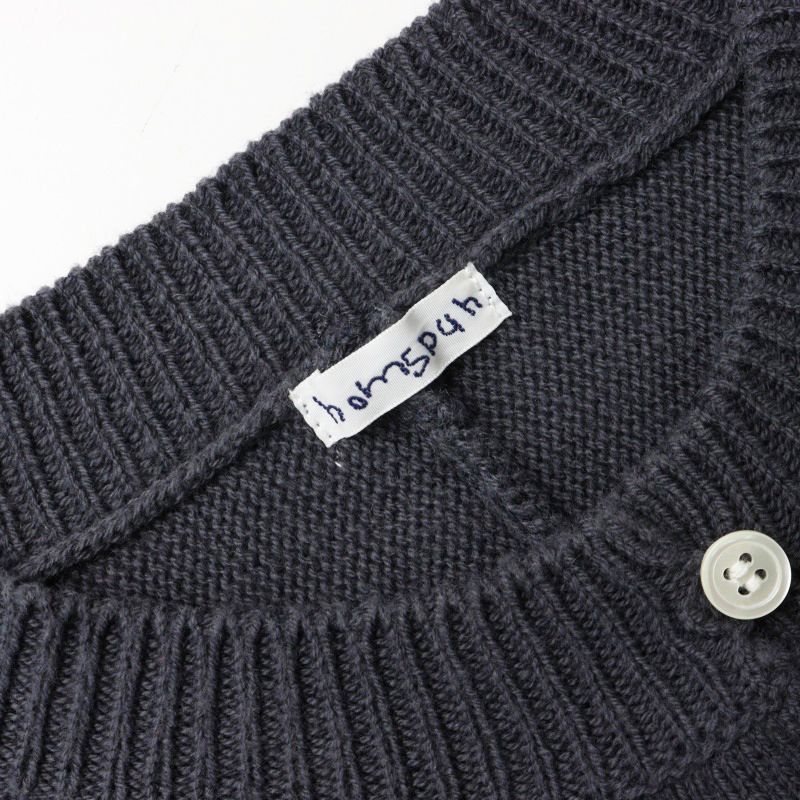 2022 ホームスパン homspun コットンウールニット切替
