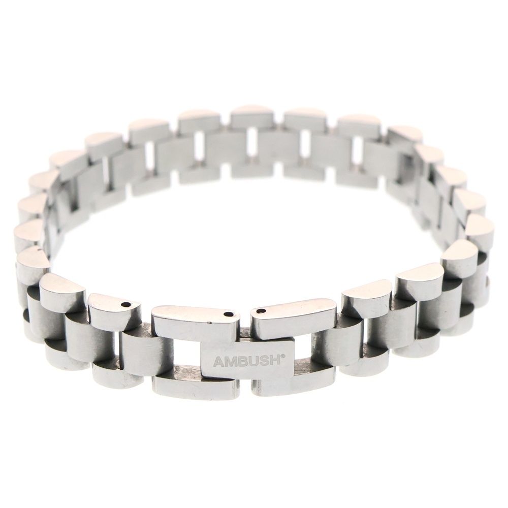 人気【Ambush】Rollie ロゴ ステンレス チェーン ブレスレット AMBUSH(アンブッシュ) 通販サイト 【ROLLIE CHAIN BRACELET】