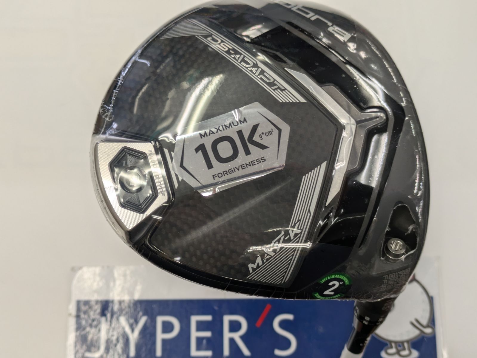 Dr　(新品未使用品）コブラ 2025 DS-ADAPT MAX-K Driver１W　ロフト10.5 　Denali Blue 60フレックス6.0Ｓ　右用　 カーボンシャフト装着 USA直輸（葛西店)